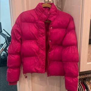 Deluc Fuchsia Puffer Jacket